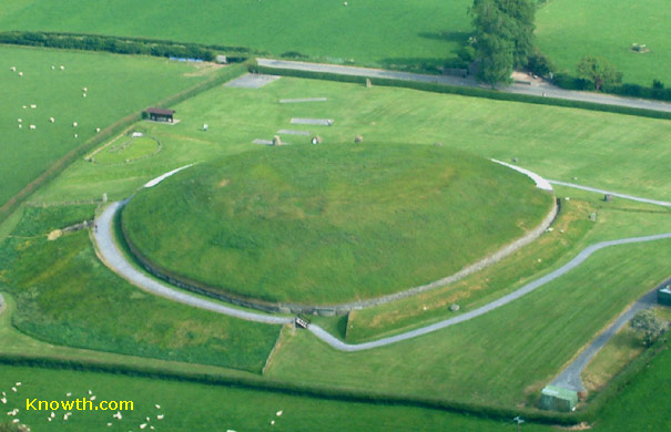 Newgrange - Aerial View, Co. Meath, Ireland
