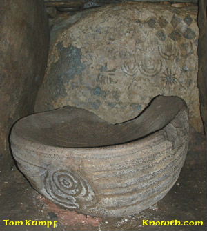 Basin Stone in Eastern Chamber