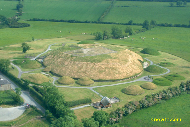 Aerial View - Knowth, Irelands Ancient East