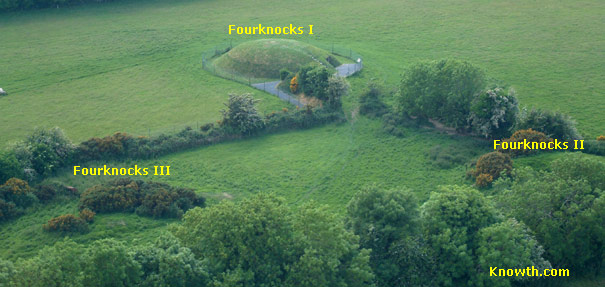 Aerial View of Fourknocks, Ireland