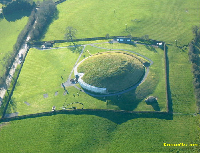 Newgrange aerial view