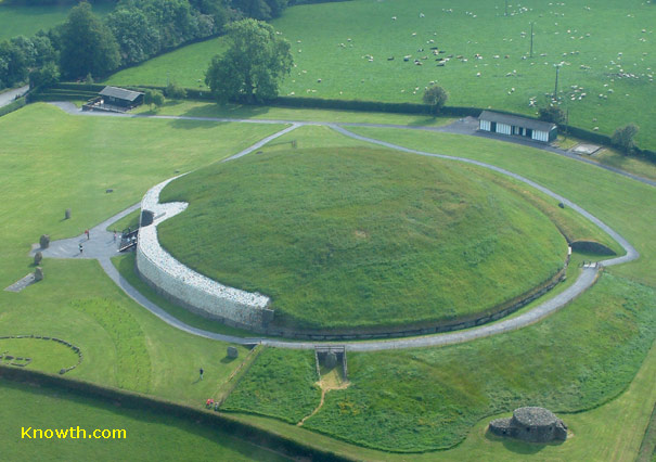Newgrange - Aerial Photo, UNESCO World Heritage Site