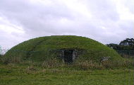 Fourknocks Passage Tomb - front view