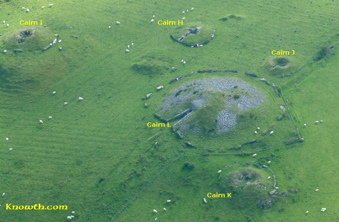 Aerial view of Cairn L