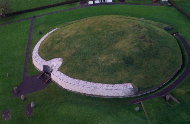 Newgrange - aerial view
