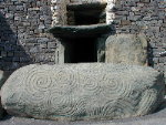 Entrance Stone at Newgrange Passage Tomb