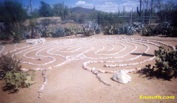 Rose Quartz Female Labyrinth