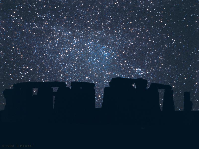 Stonehenge by night